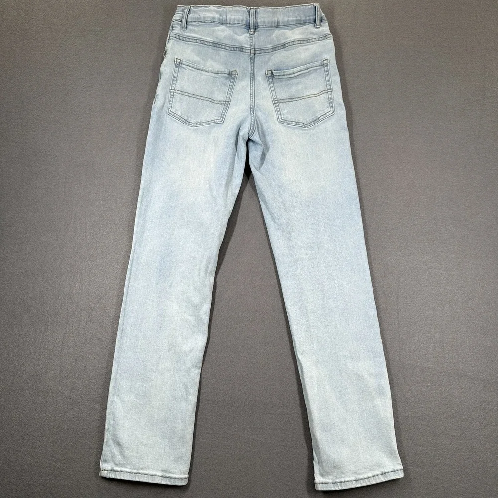 The Children's Place Jeans Girls 14 Light Blue Denim Stretch‎ Straight Leg Y2K